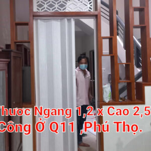 Cửa Xếp Nhựa Toilet Cao Cấp 19 CUA XEP NHUA HUNG LE 2022 06 15 9